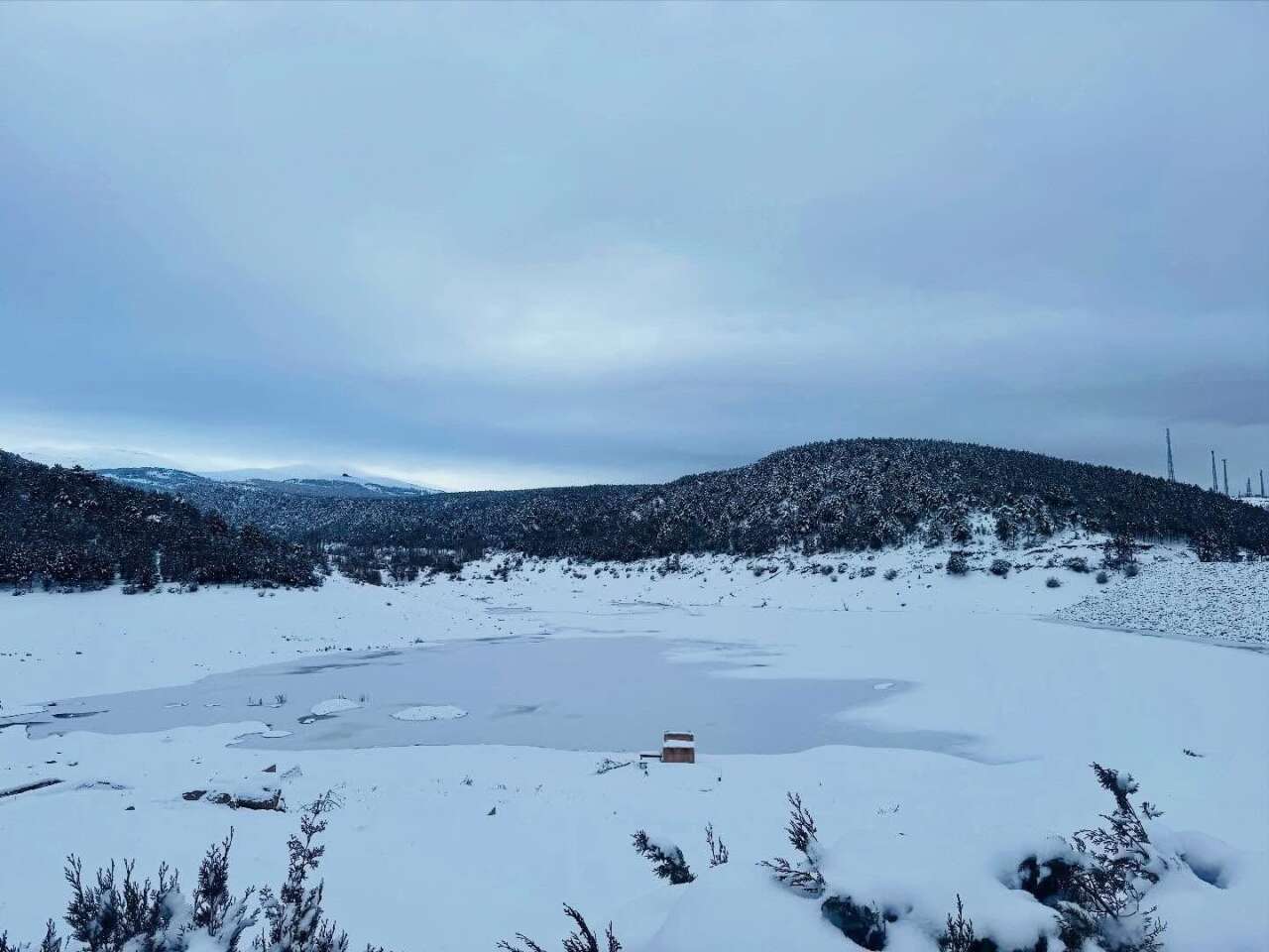Konya’yı beyaza bürüyen kar gitti, geride bu manzaralar kaldı 4